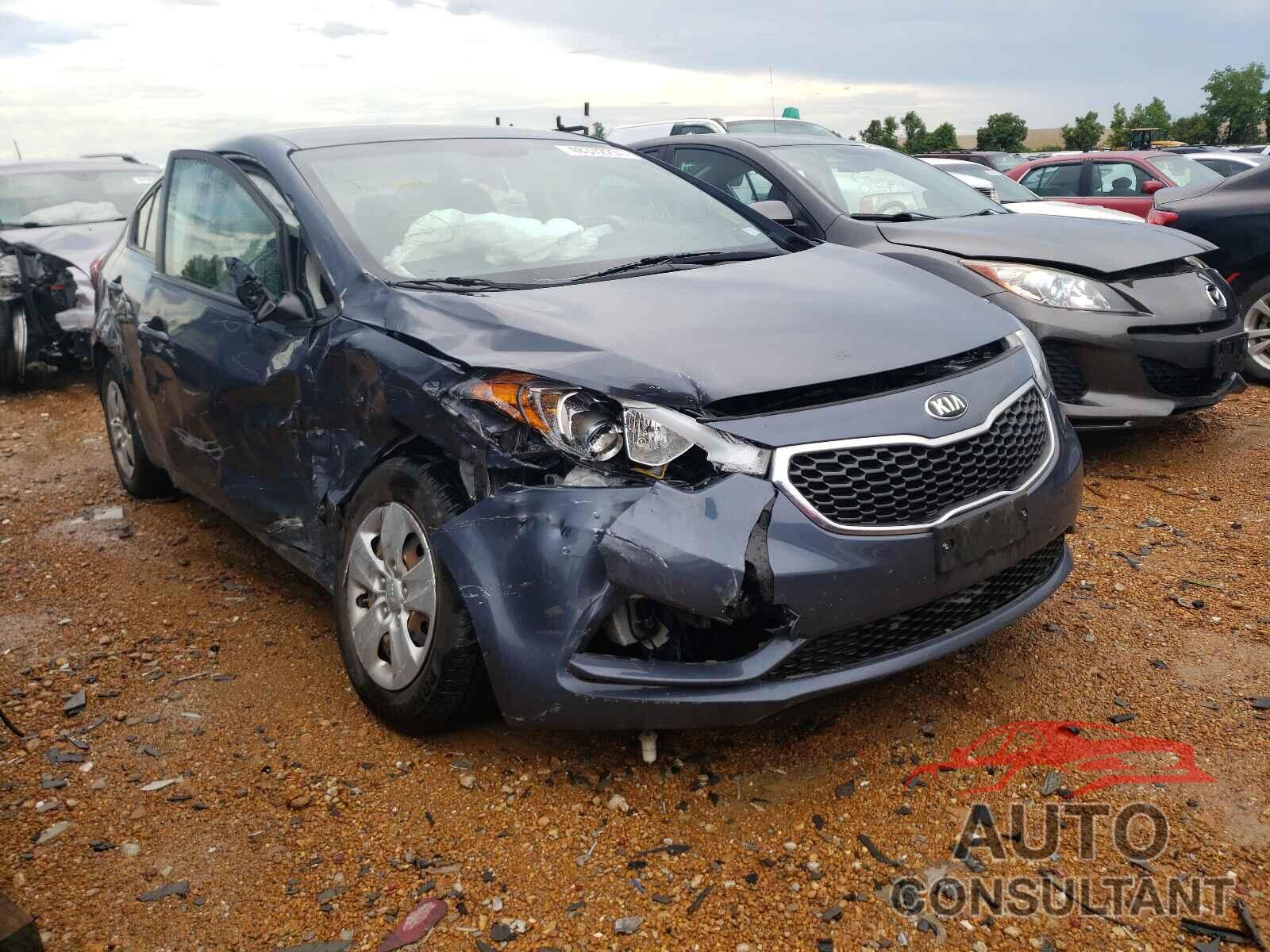 KIA FORTE 2016 - KNAFK4A61G5612278