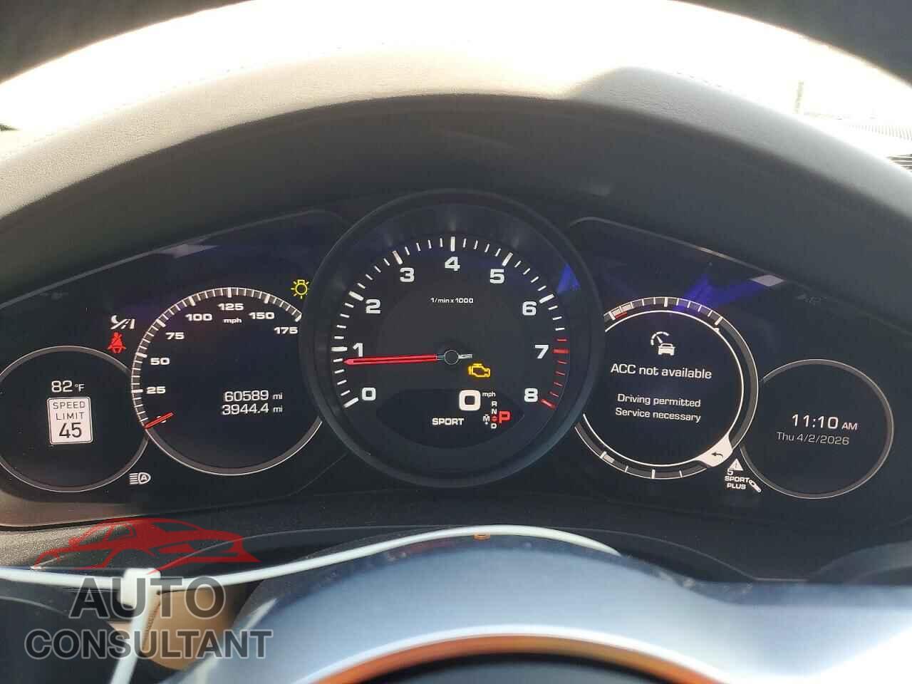 PORSCHE CAYENNE 2021 - WP1AA2AY8MDA05560