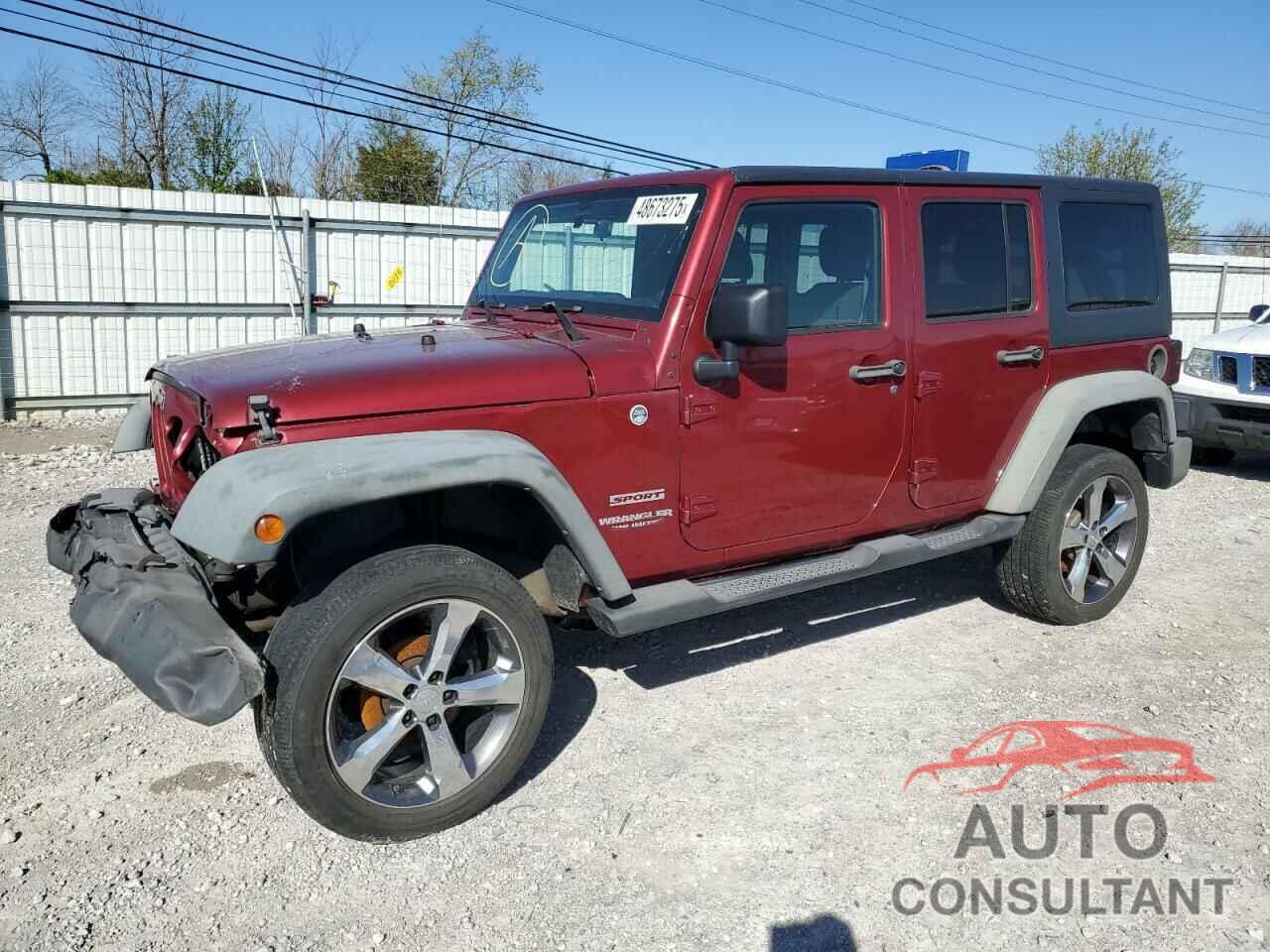 JEEP WRANGLER 2012 - 1C4BJWDG9CL162115