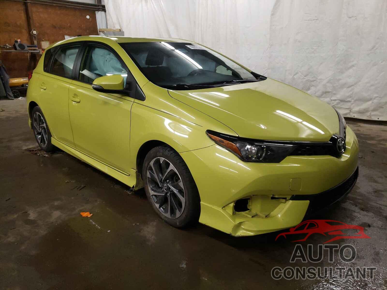 TOYOTA COROLLA 2017 - JTNKARJE3HJ524300