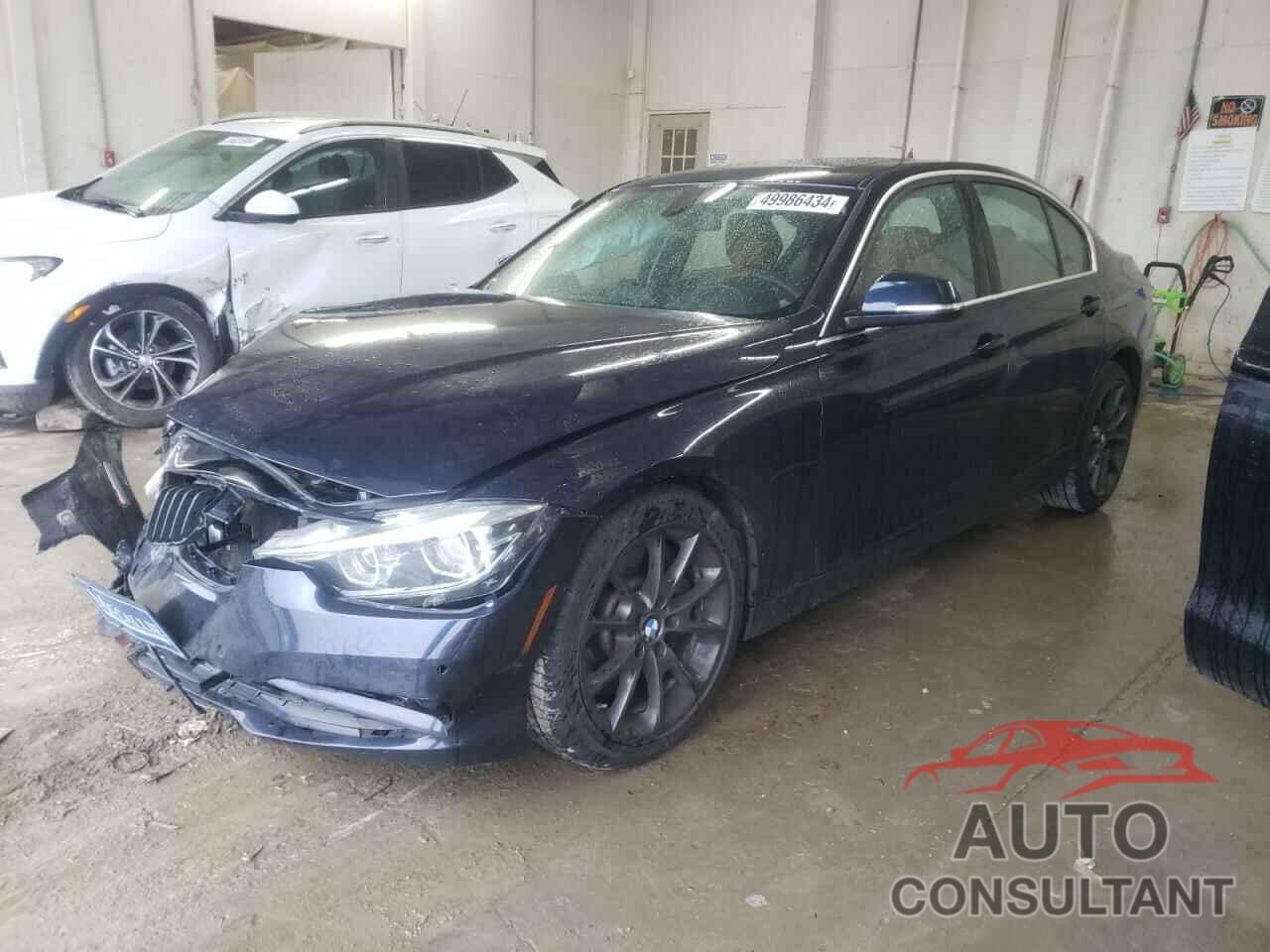 BMW 3 SERIES 2017 - WBA8B3C30HK384475