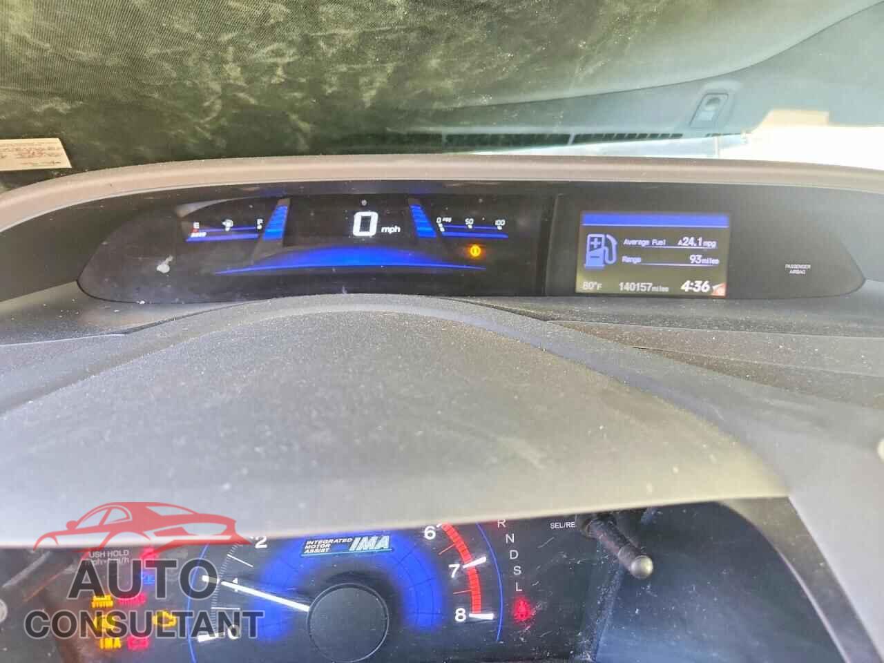 HONDA CIVIC 2012 - JHMFB4F38CS006424