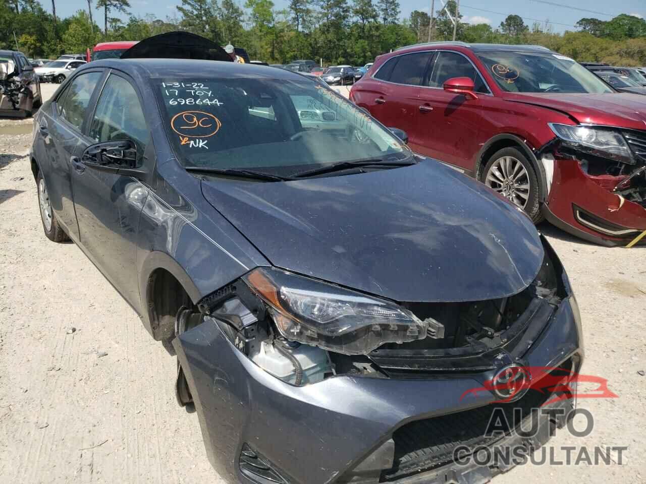 TOYOTA COROLLA 2017 - 5YFBURHE9HP698644