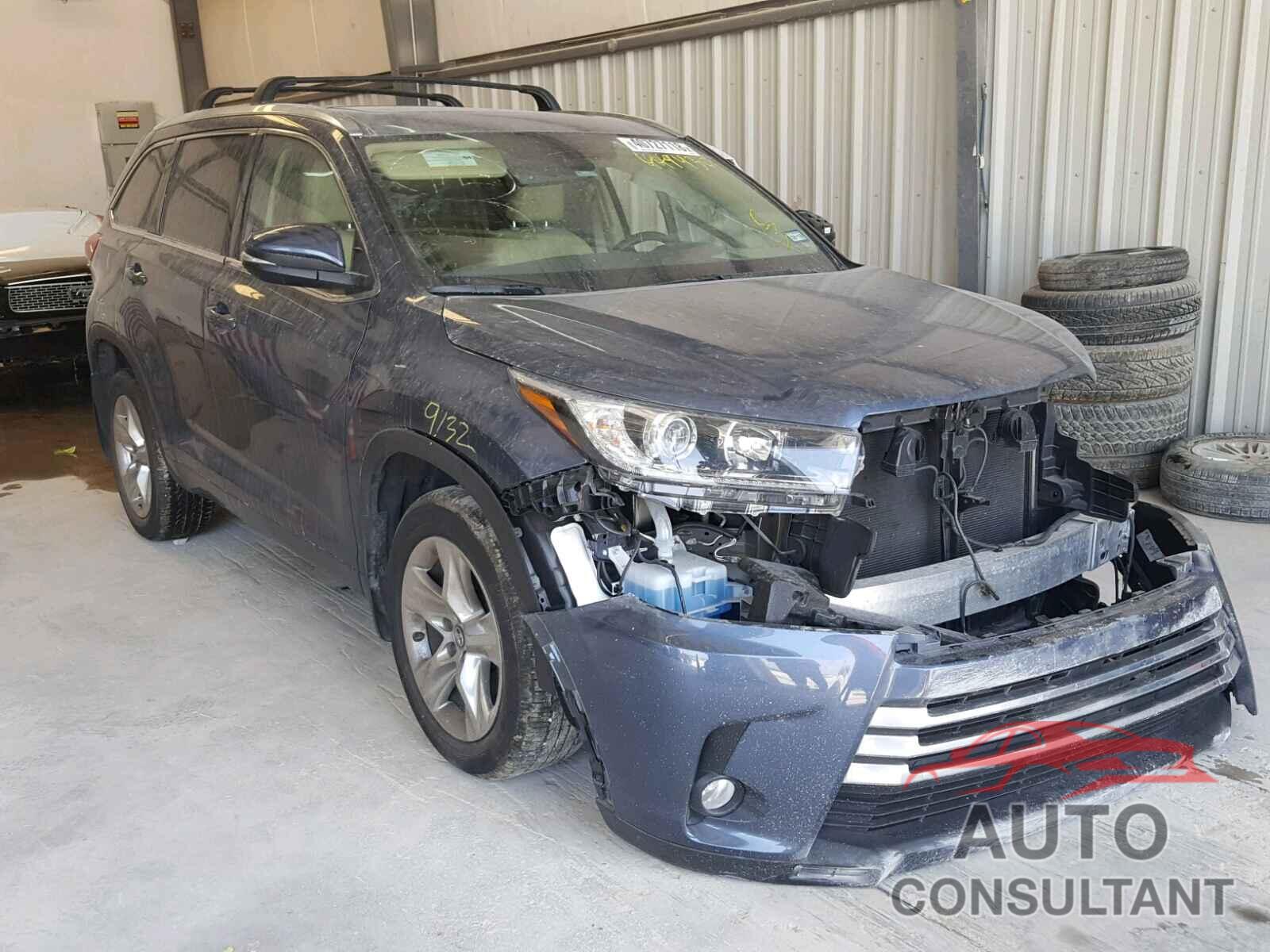 TOYOTA HIGHLANDER 2017 - 5TDDZRFH8HS449430