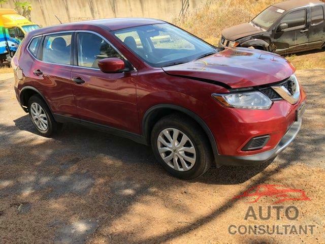 NISSAN ROGUE S 2016 - KNMAT2MV7GP690215