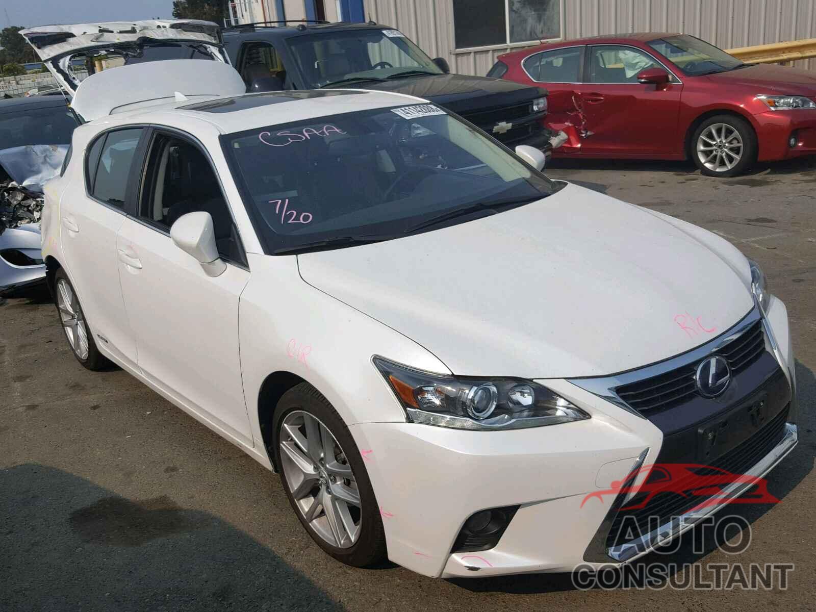 LEXUS CT 200 2017 - JTHKD5BH1H2296450
