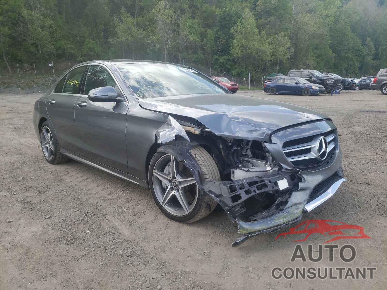 MERCEDES-BENZ C CLASS 2018 - WDDWF4KB3JR357254