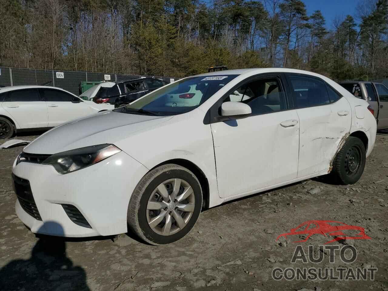 TOYOTA COROLLA 2016 - 2T1BURHE3GC499930