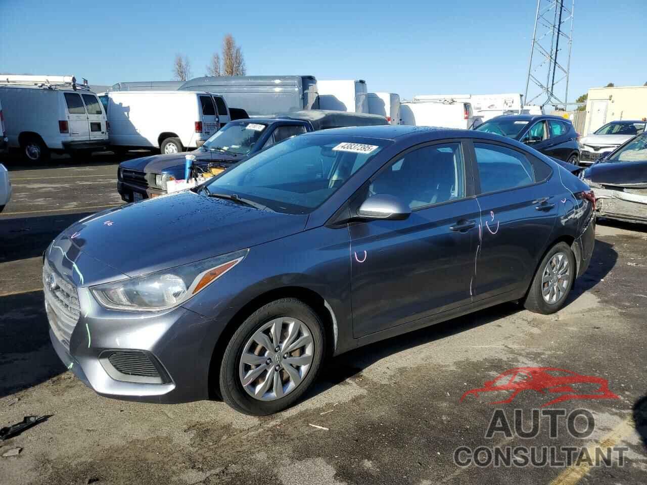 HYUNDAI ACCENT 2018 - 3KPC24A33JE018279