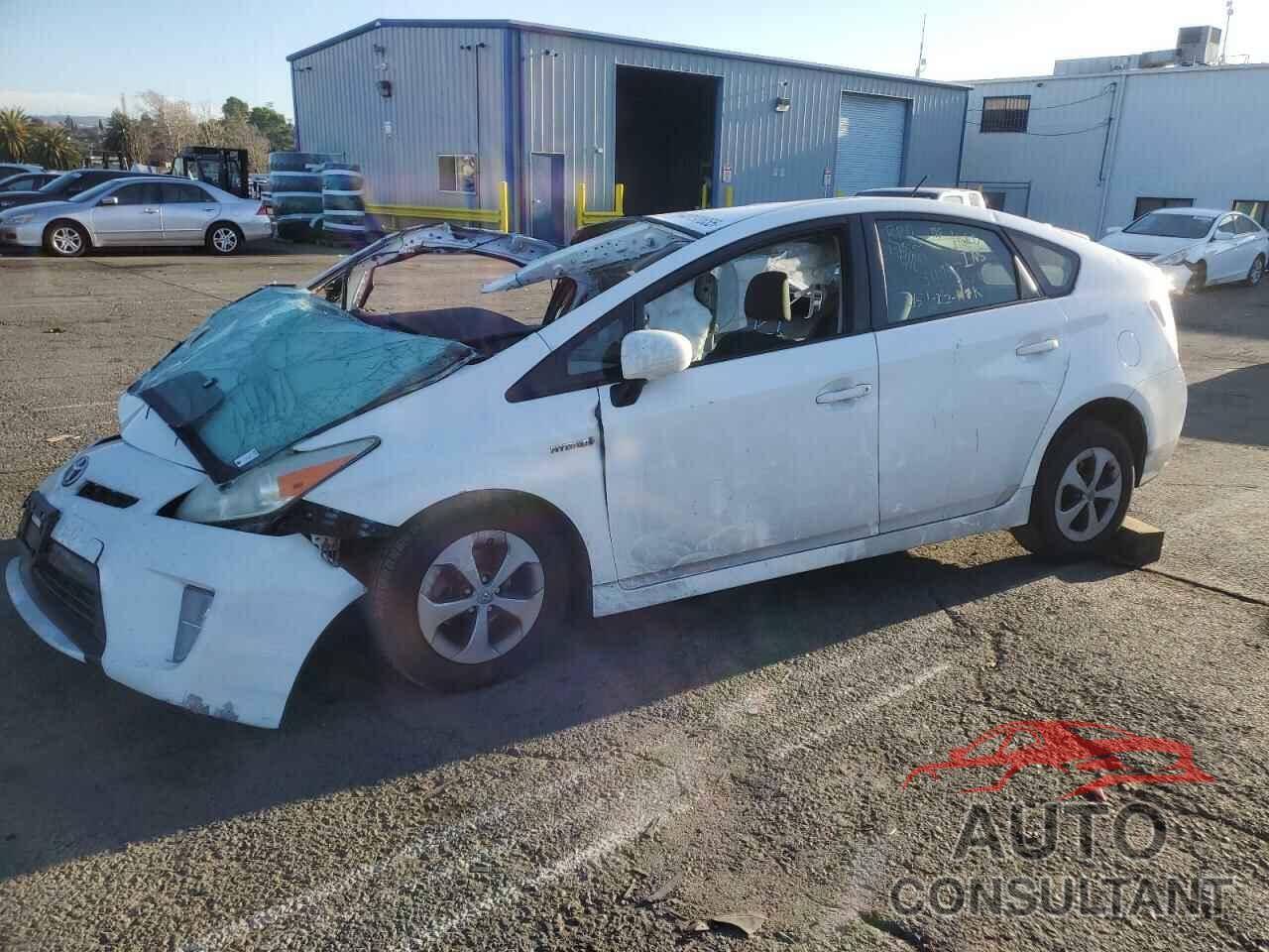 TOYOTA PRIUS 2013 - JTDKN3DUXD5561937
