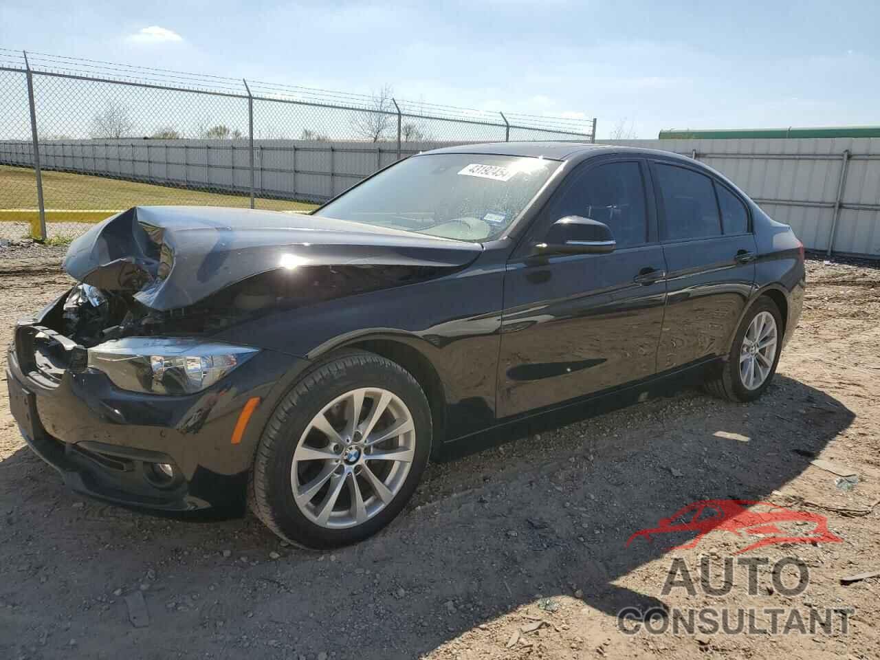 BMW 3 SERIES 2017 - WBA8E1G39HNU18594