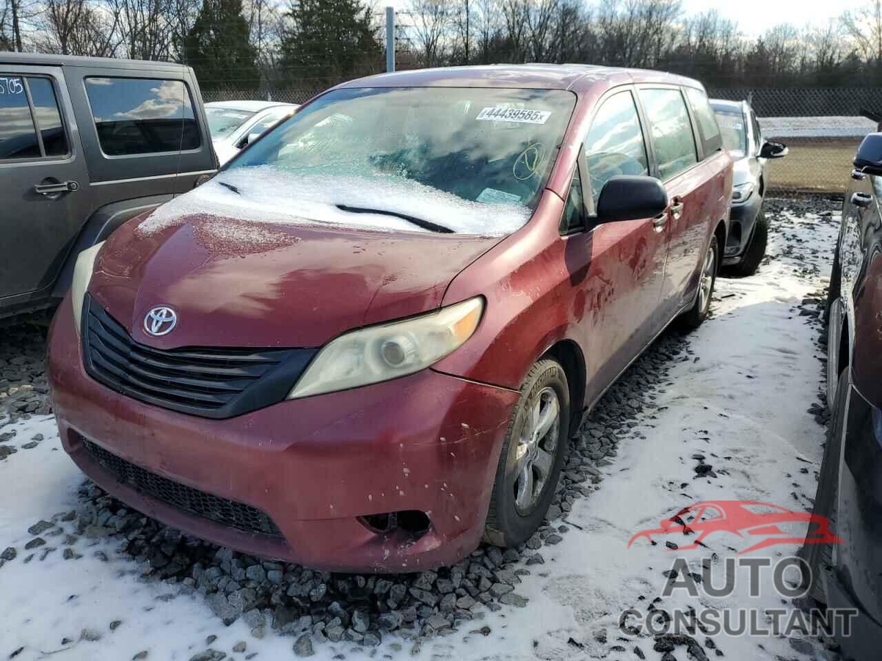 TOYOTA SIENNA 2012 - 5TDKA3DC2CS014043