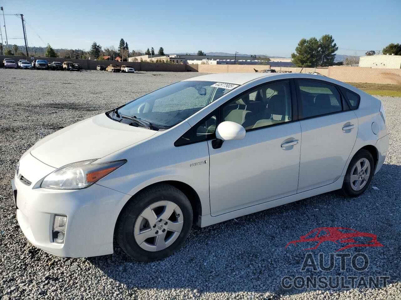 TOYOTA PRIUS 2011 - JTDKN3DU7B1474324