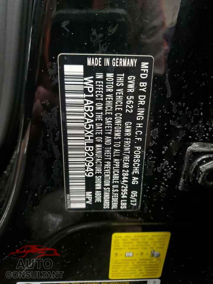 PORSCHE MACAN 2017 - WP1AB2A5XHLB20949