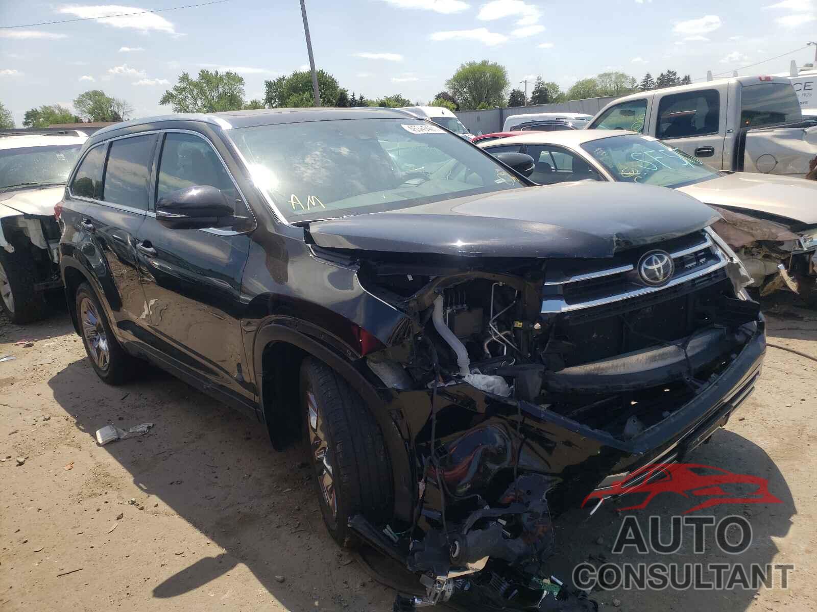 TOYOTA HIGHLANDER 2017 - 5TDDZRFH0HS406670