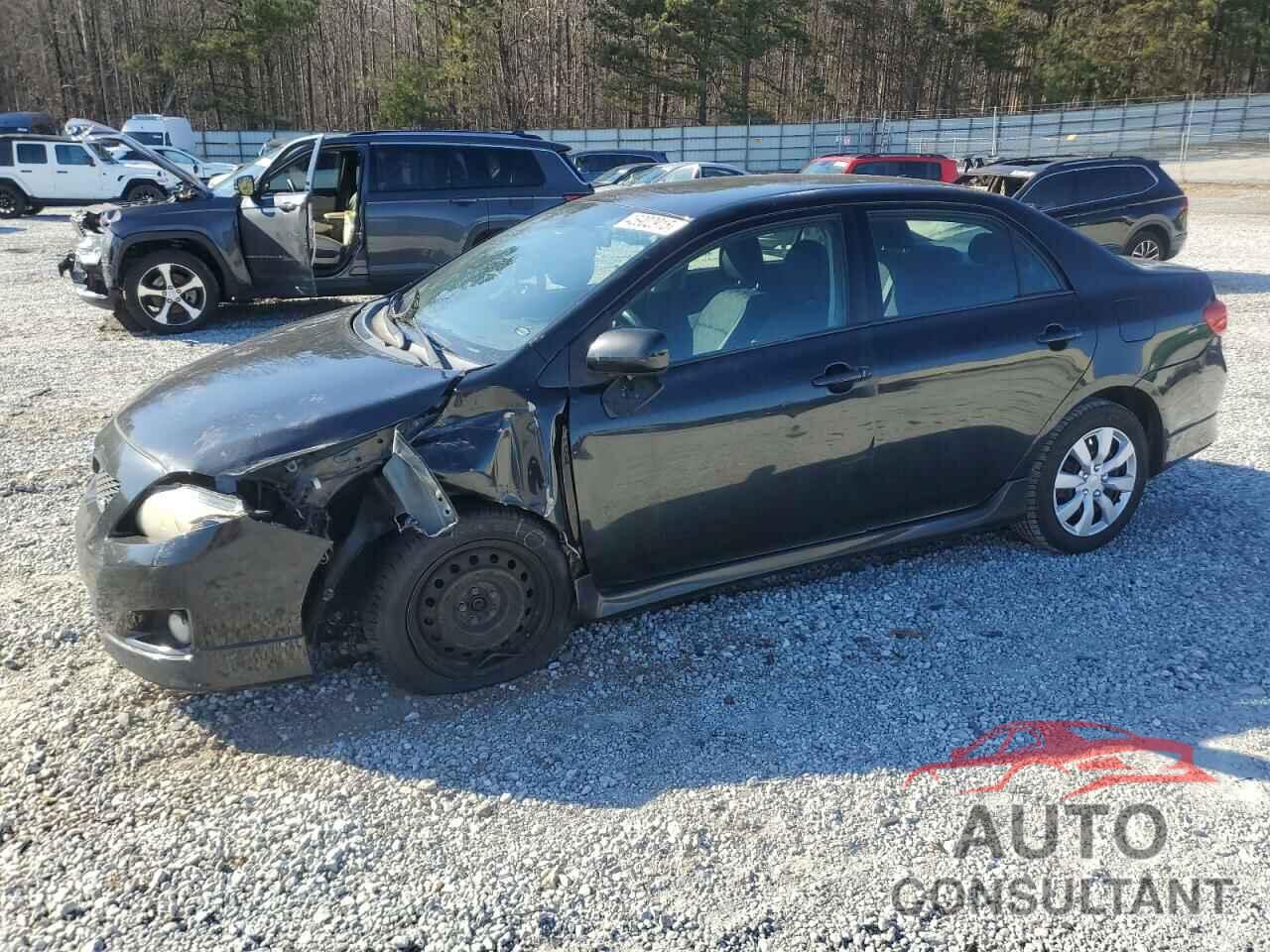 TOYOTA COROLLA 2009 - 1NXBU40E89Z141609