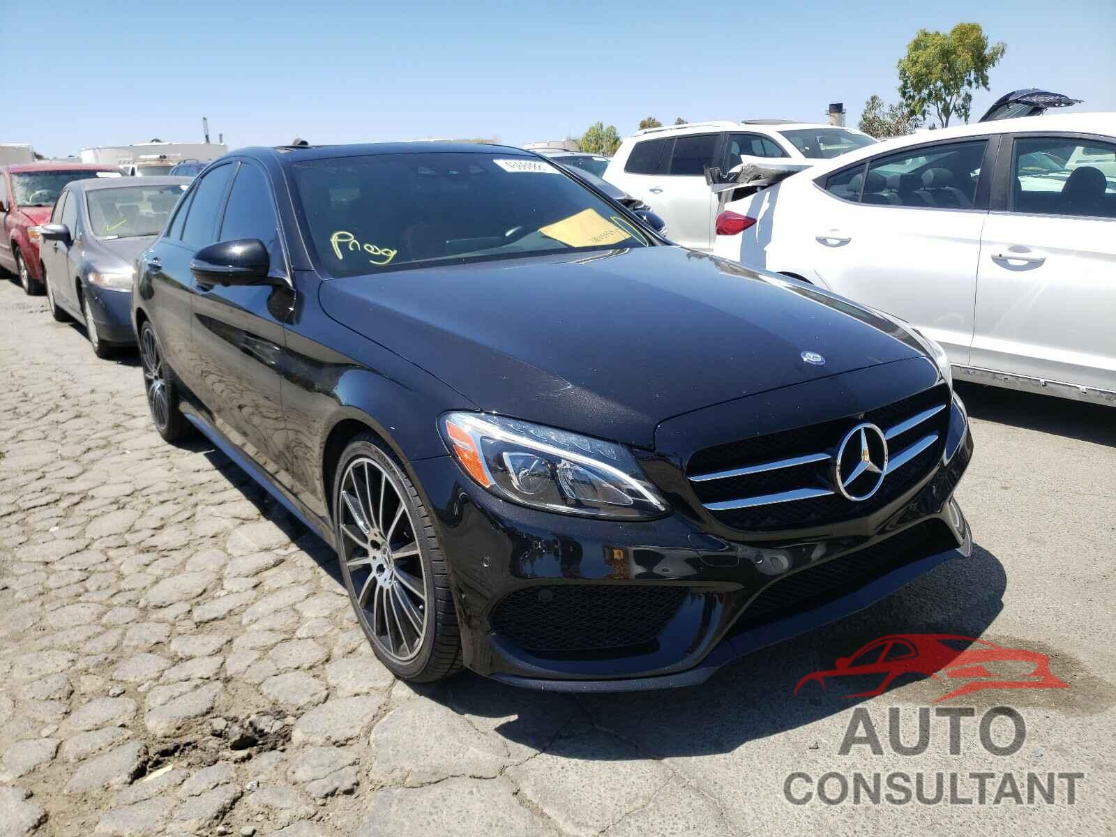 MERCEDES-BENZ C CLASS 2017 - 55SWF4KB8HU220982