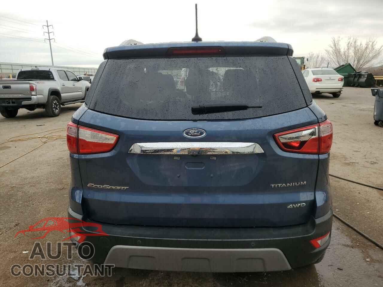 FORD ECOSPORT 2021 - MAJ6S3KL4MC416365