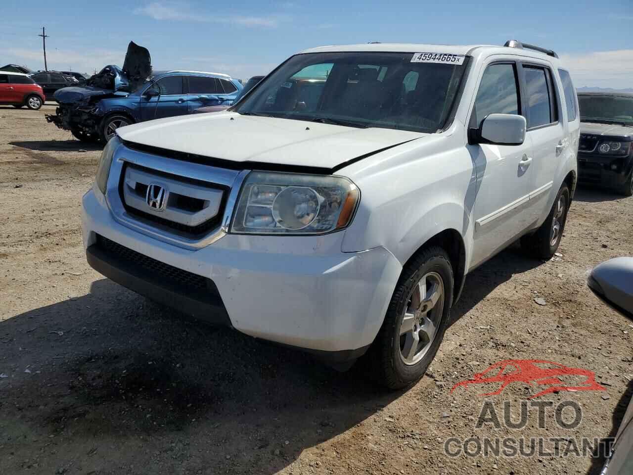 HONDA PILOT 2010 - 5FNYF3H50AB006290