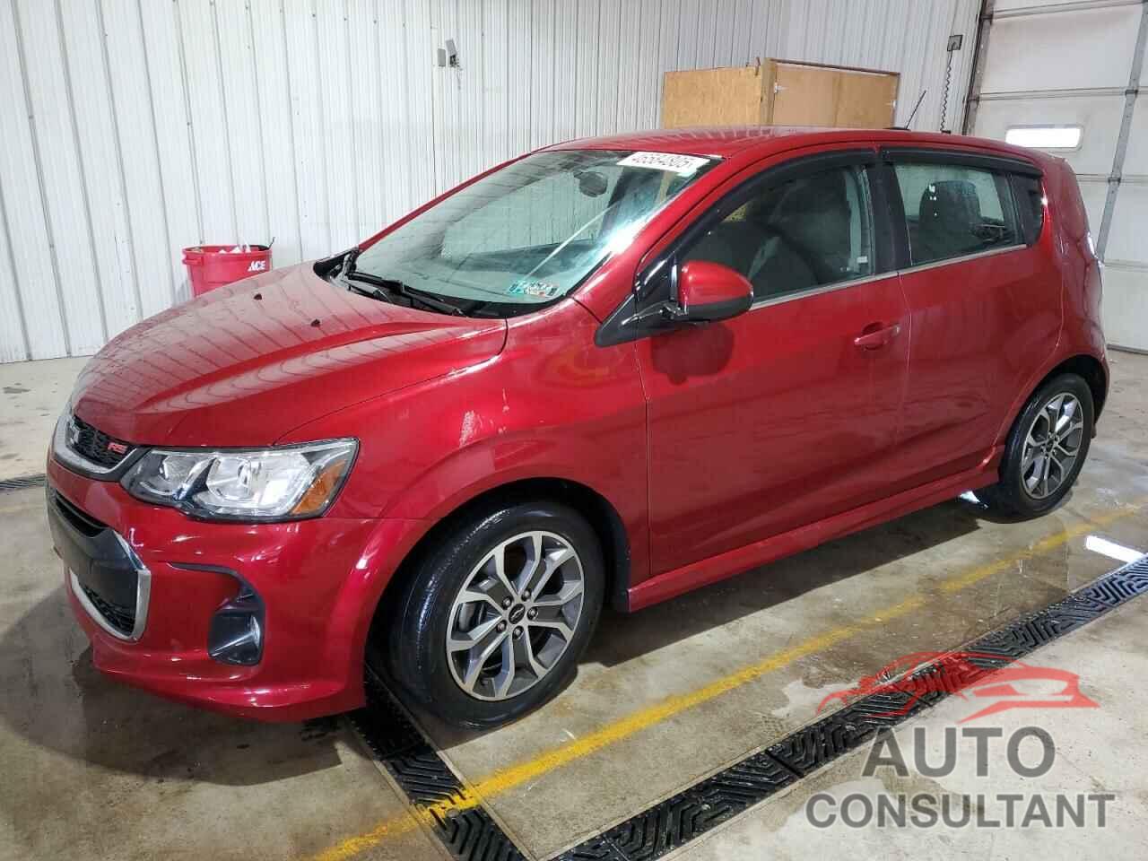 CHEVROLET SONIC 2019 - 1G1JD6SB8K4106291