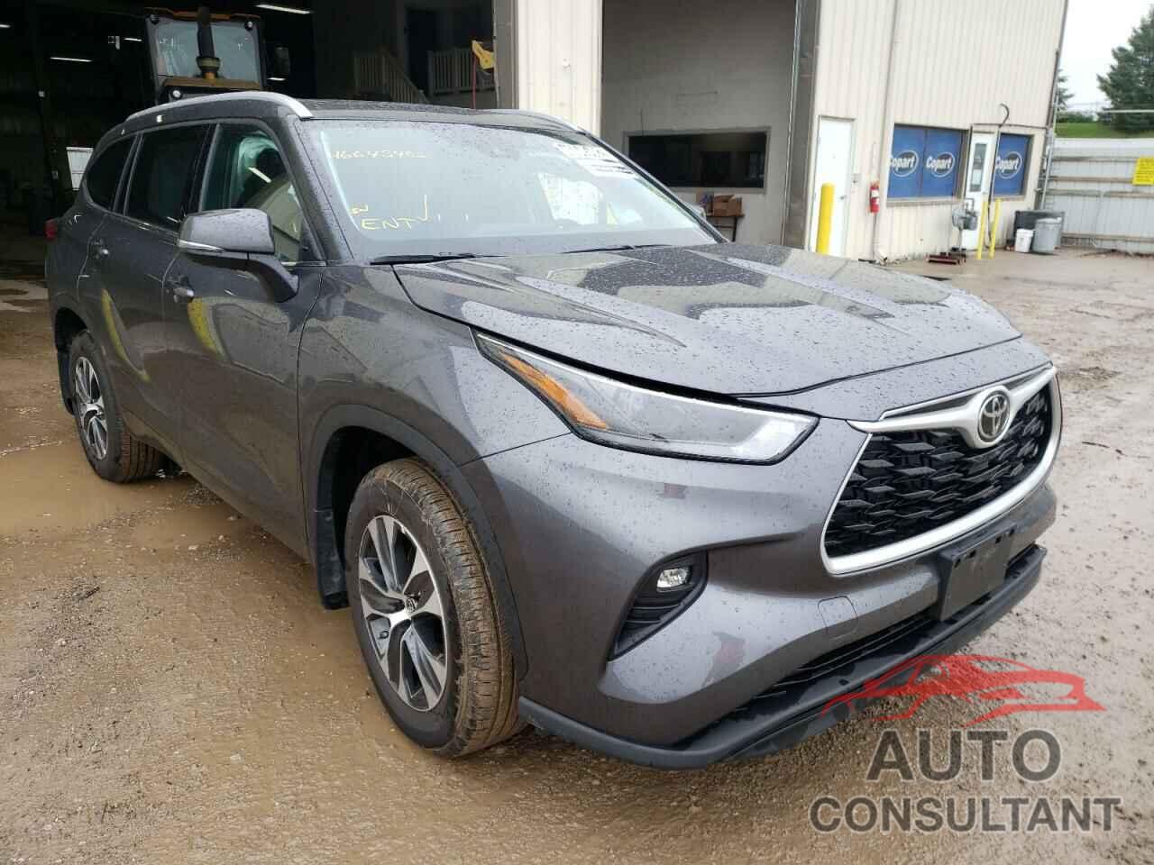 TOYOTA HIGHLANDER 2022 - 5TDGZRBH3NS575869