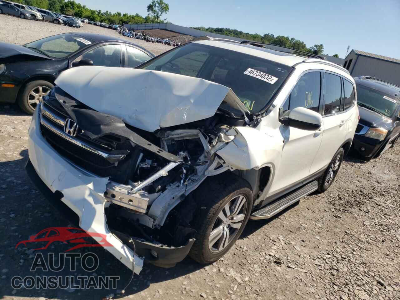 HONDA PILOT 2017 - 5FNYF5H59HB018637