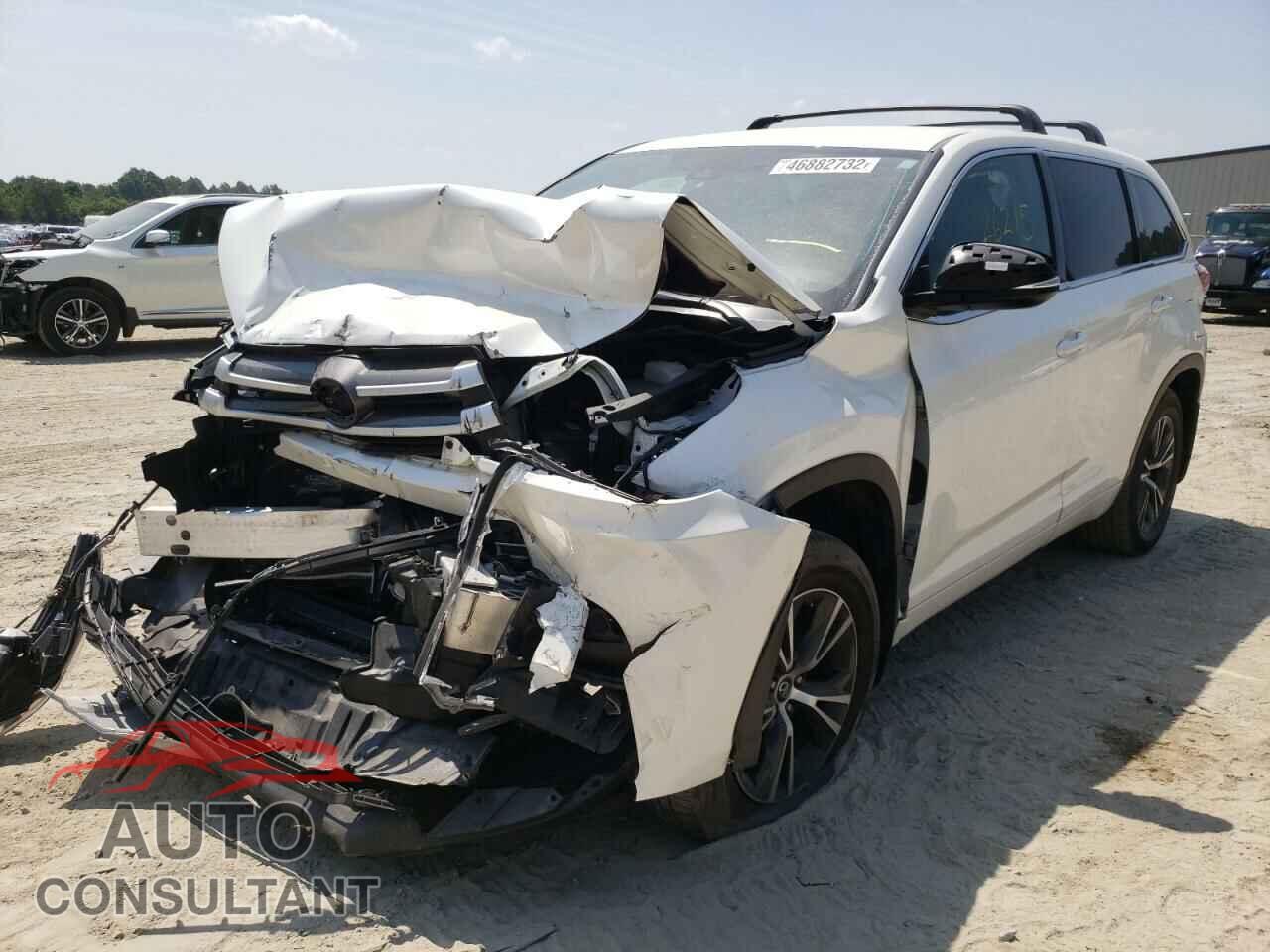 TOYOTA HIGHLANDER 2017 - 5TDBZRFH1HS428331