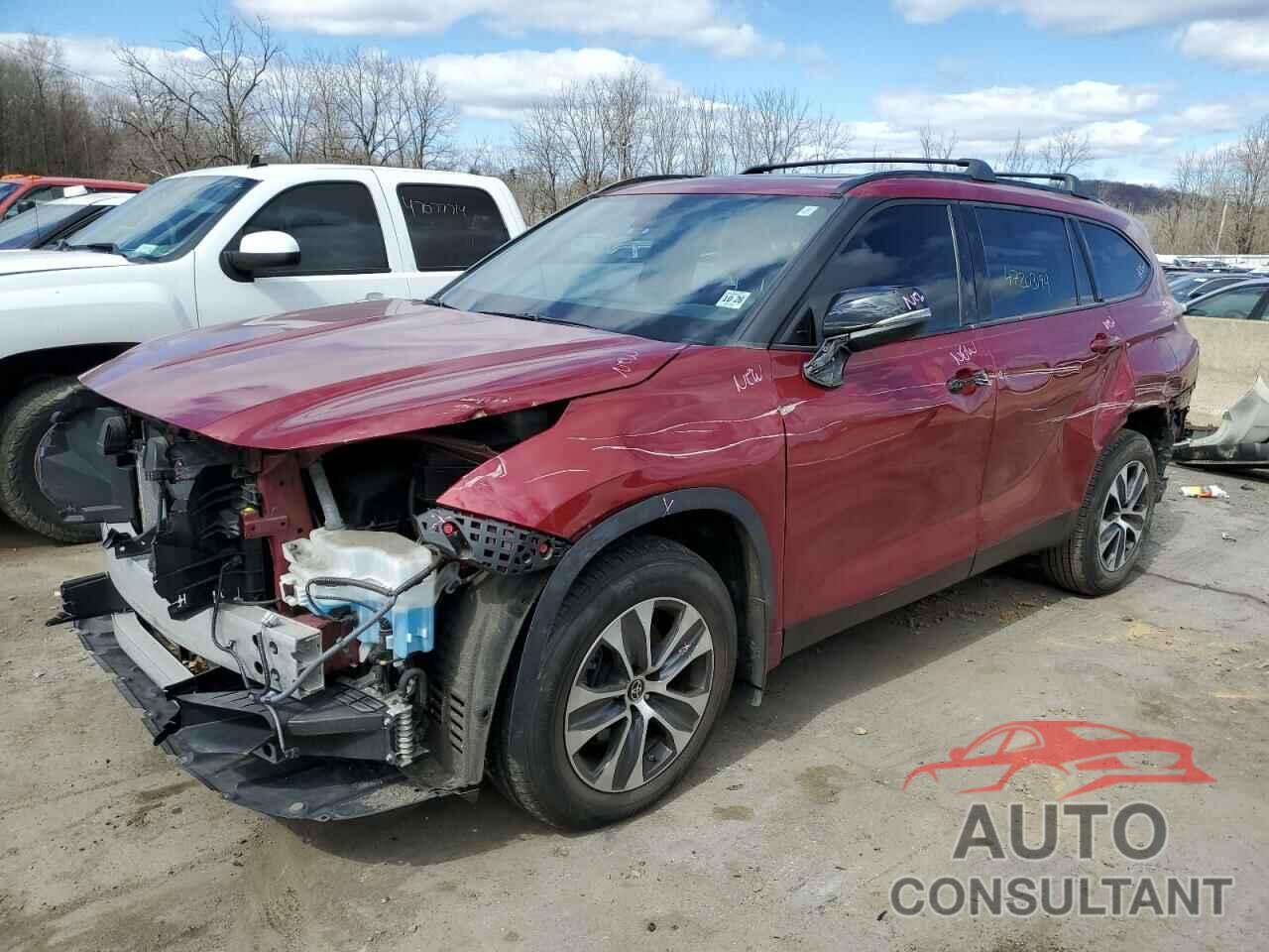 TOYOTA HIGHLANDER 2021 - 5TDLZRBH7MS157537