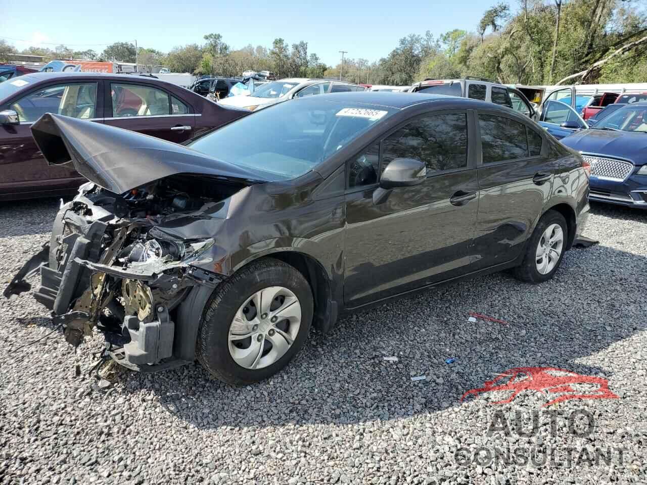 HONDA CIVIC 2013 - 2HGFB2F59DH593511