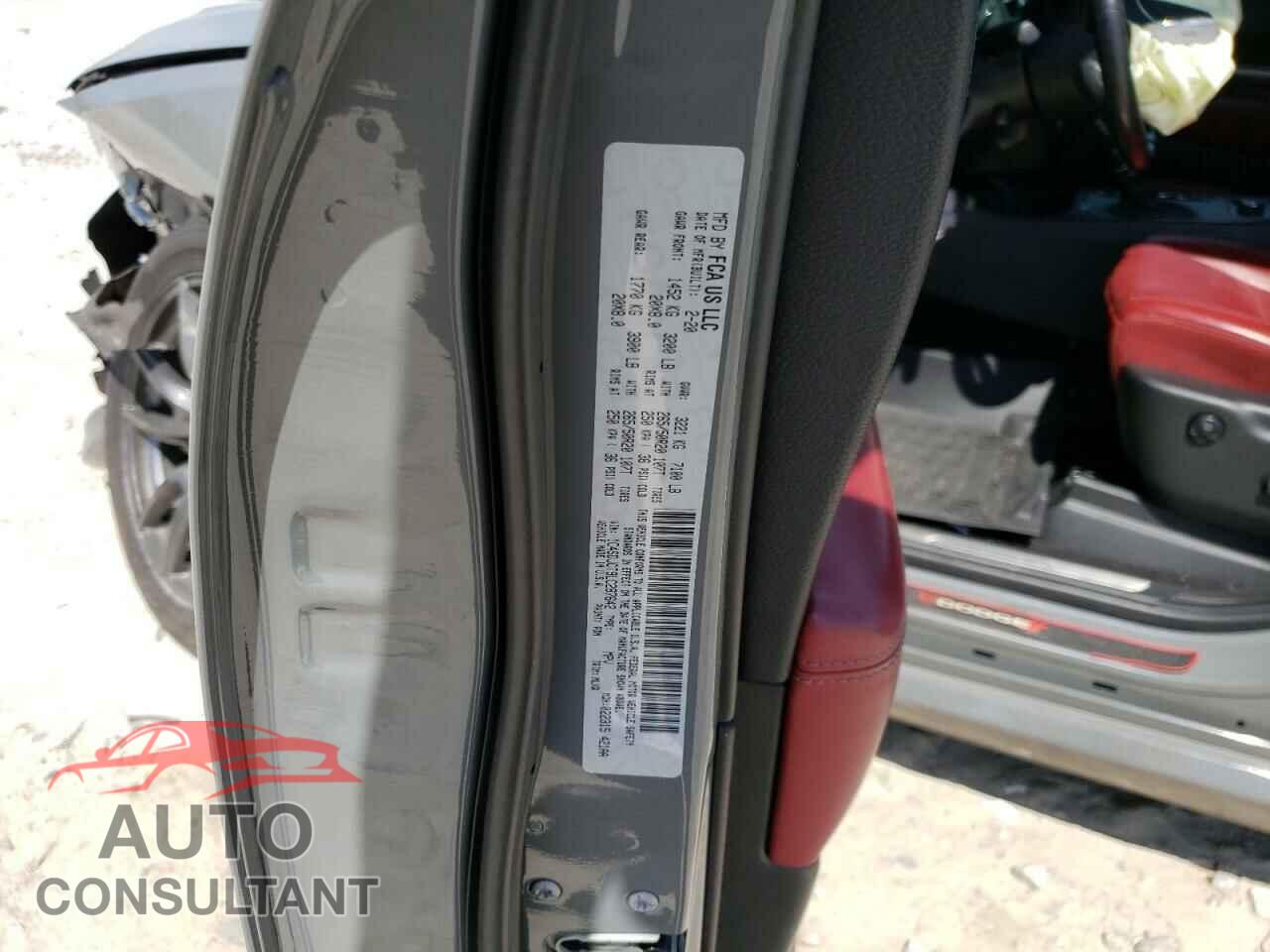 DODGE DURANGO 2020 - 1C4SDJCT9LC287642
