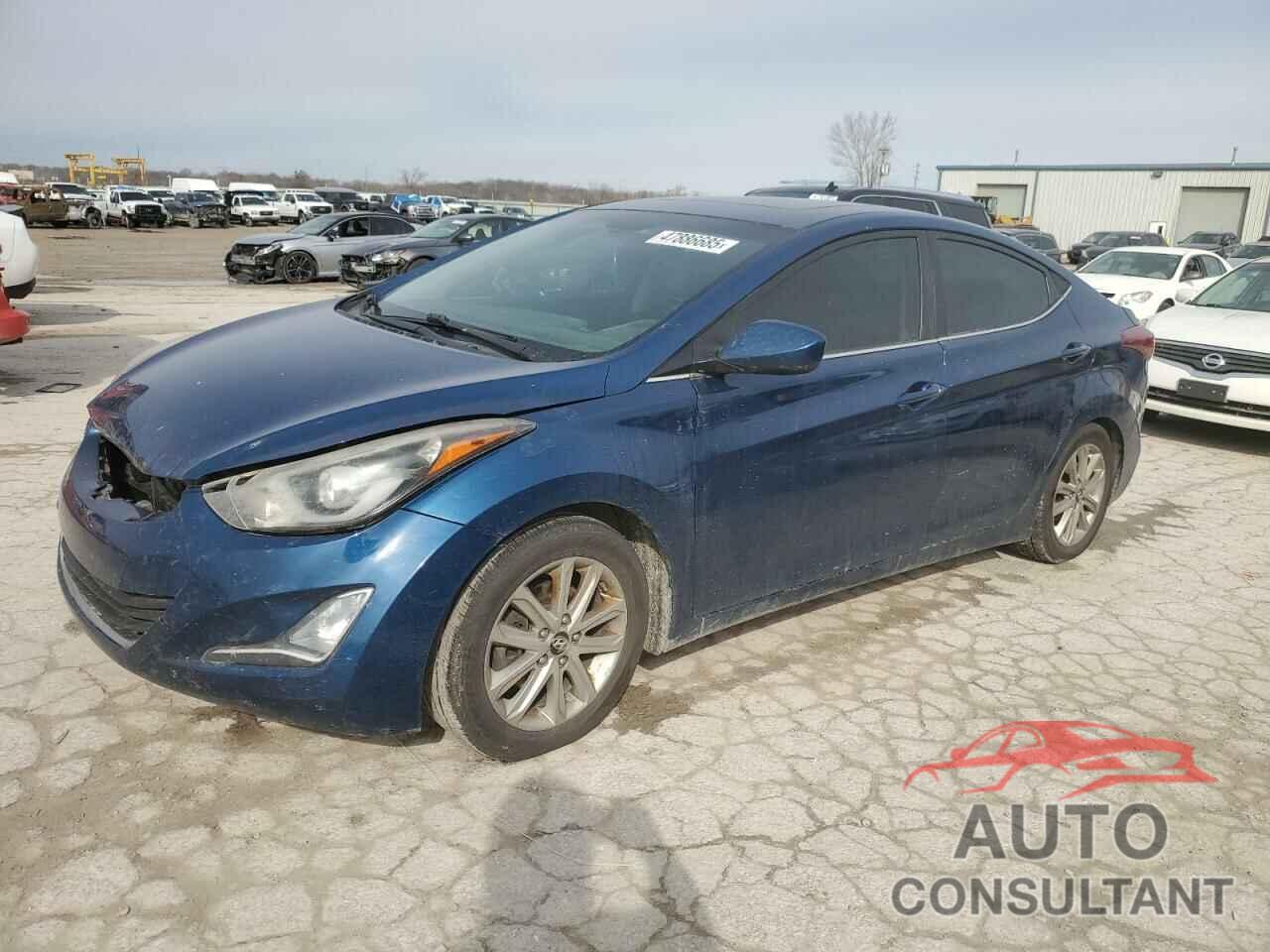 HYUNDAI ELANTRA 2015 - KMHDH4AE3FU344074