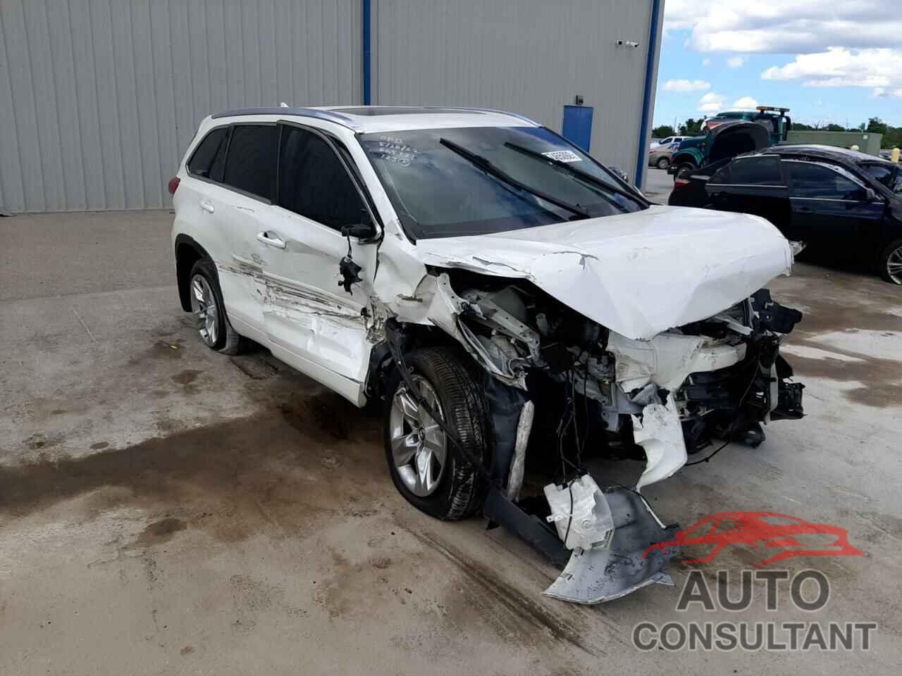TOYOTA HIGHLANDER 2017 - 5TDDZRFH3HS365306