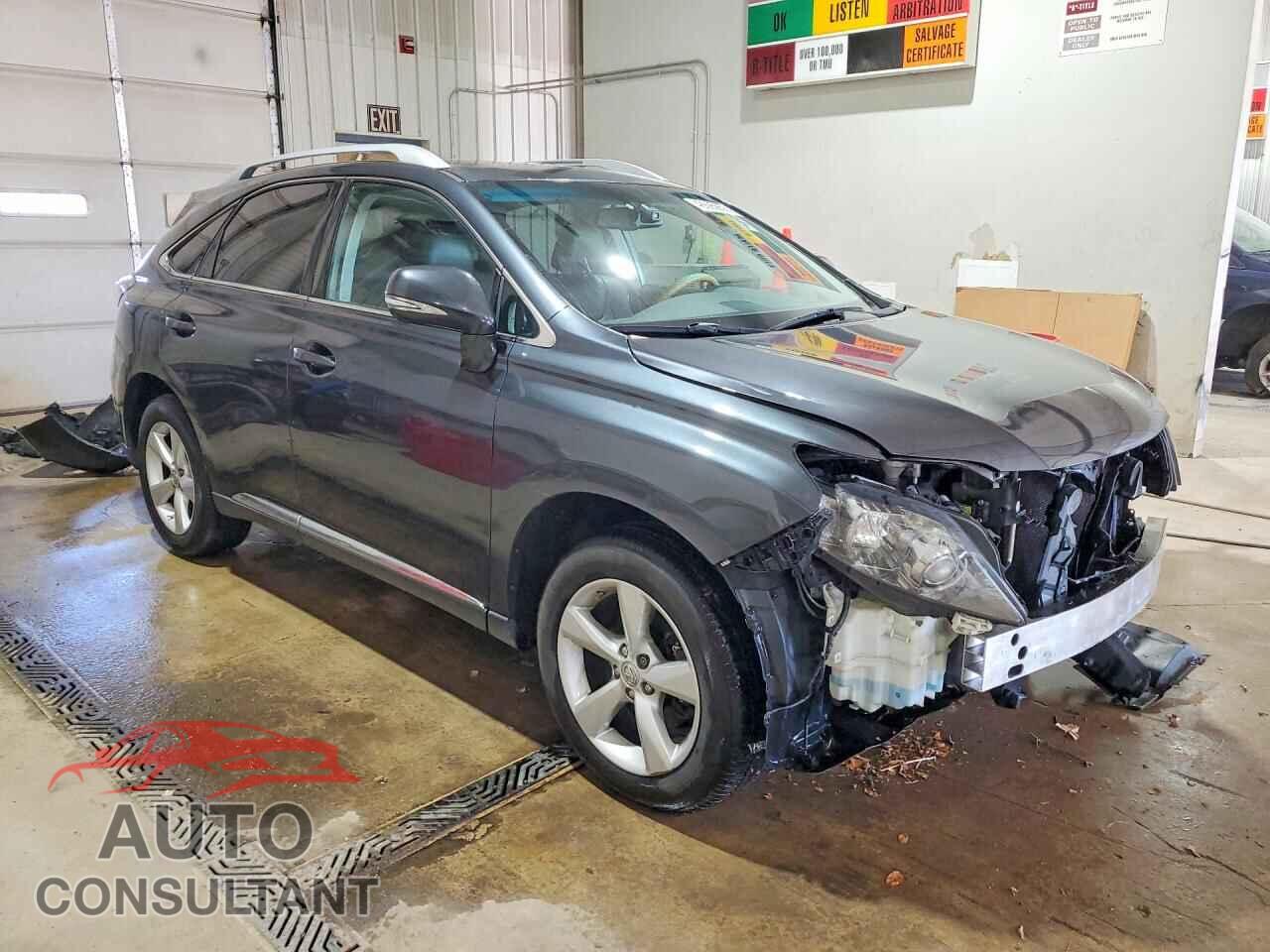 LEXUS RX350 2011 - 2T2BK1BA9BC100116