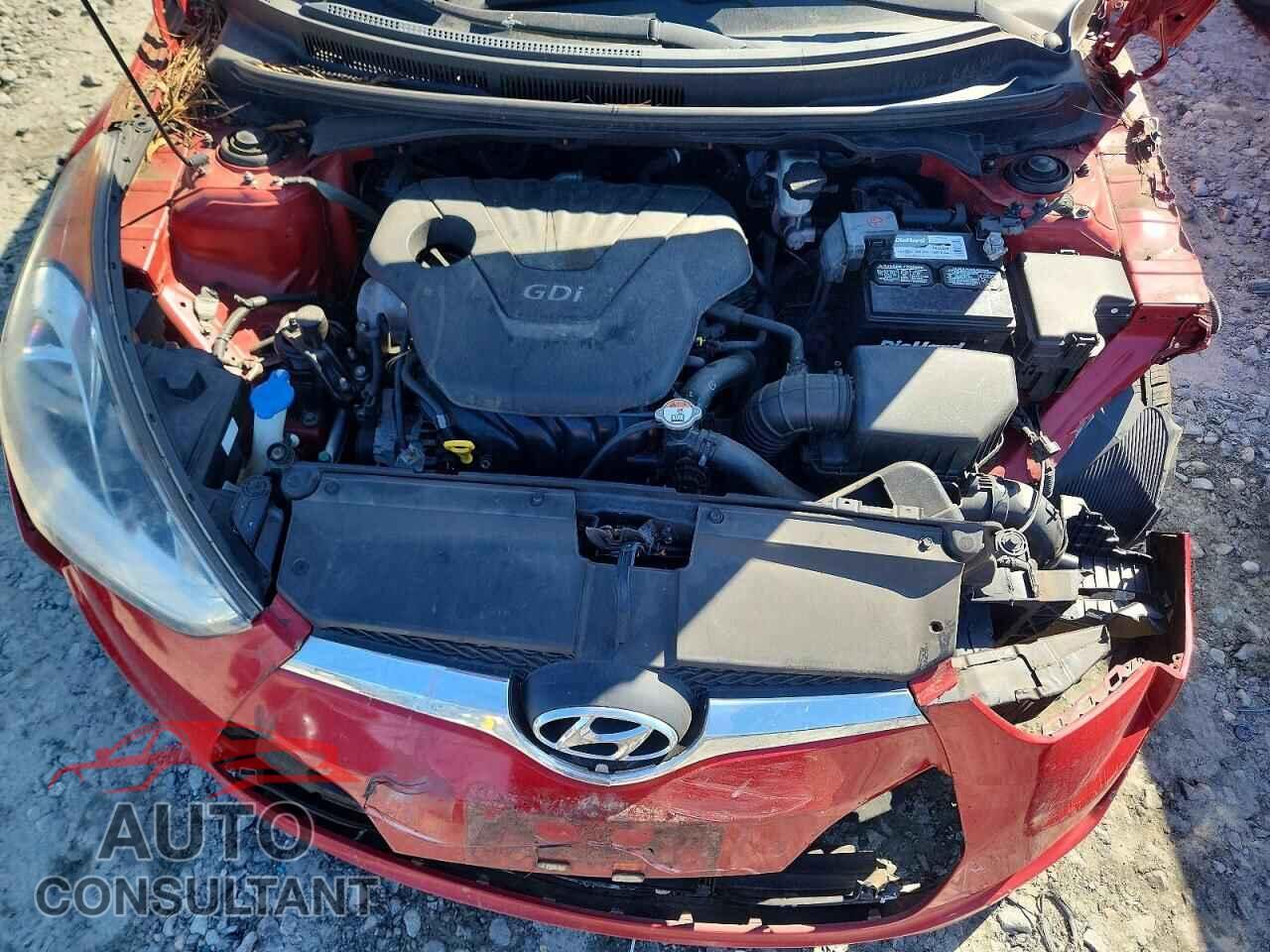 HYUNDAI VELOSTER 2012 - KMHTC6AD9CU028896