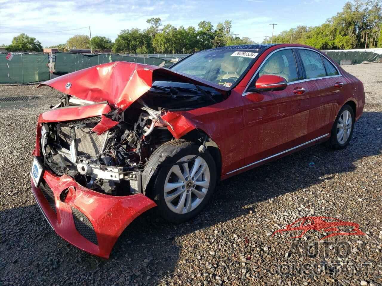 MERCEDES-BENZ C-CLASS 2020 - 55SWF8EB6LU333891