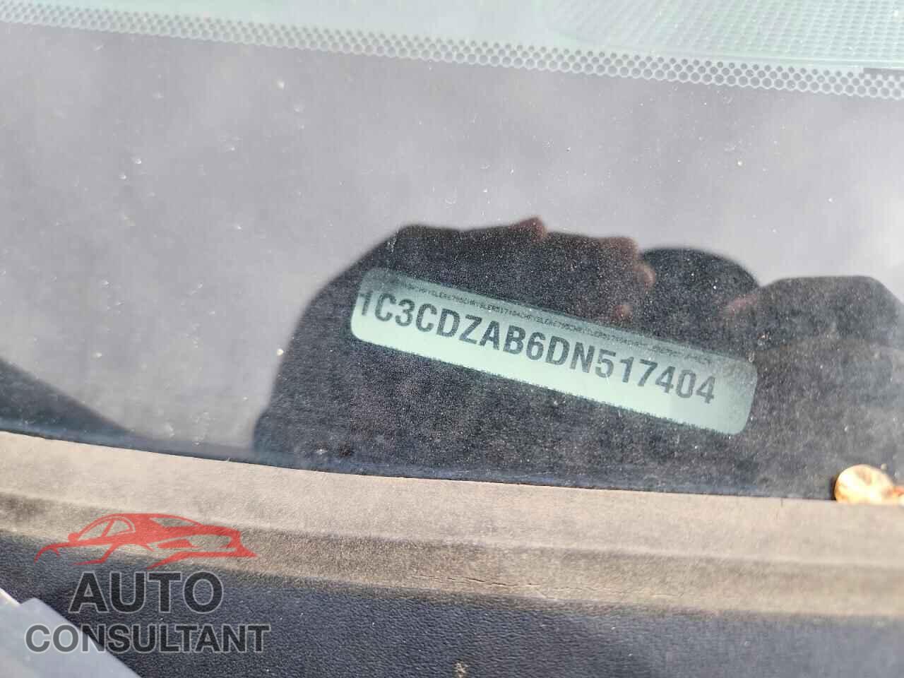 DODGE AVENGER 2013 - 1C3CDZAB6DN517404