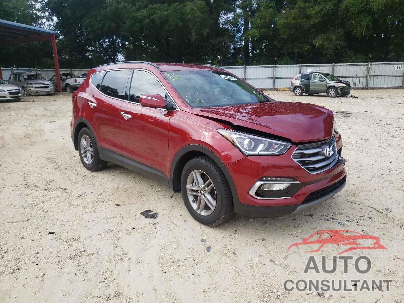 HYUNDAI SANTA FE 2018 - 5XYZU3LB8JG551766