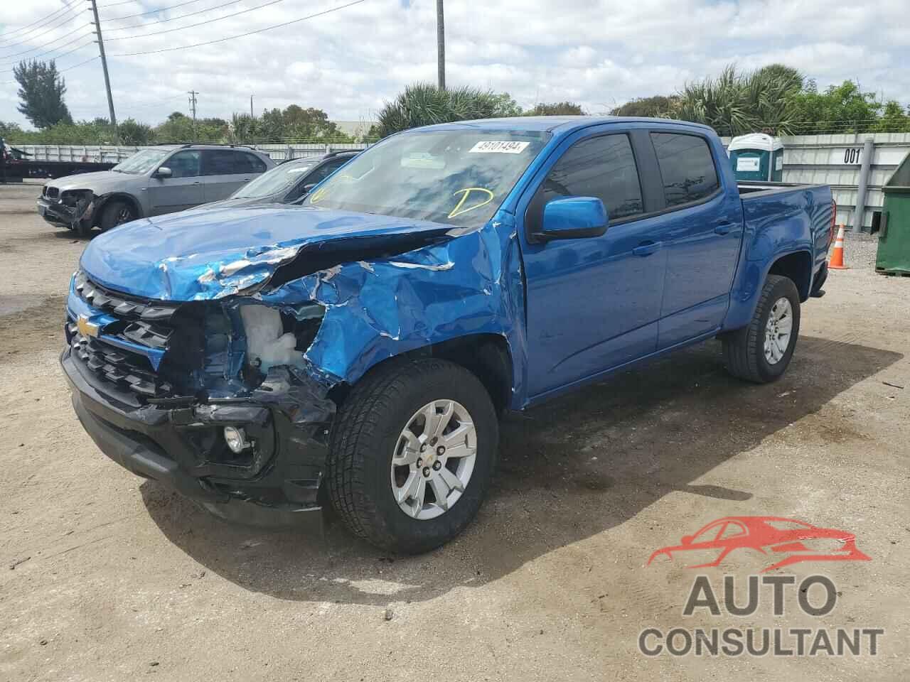 CHEVROLET COLORADO 2021 - 1GCGSCENXM1125165