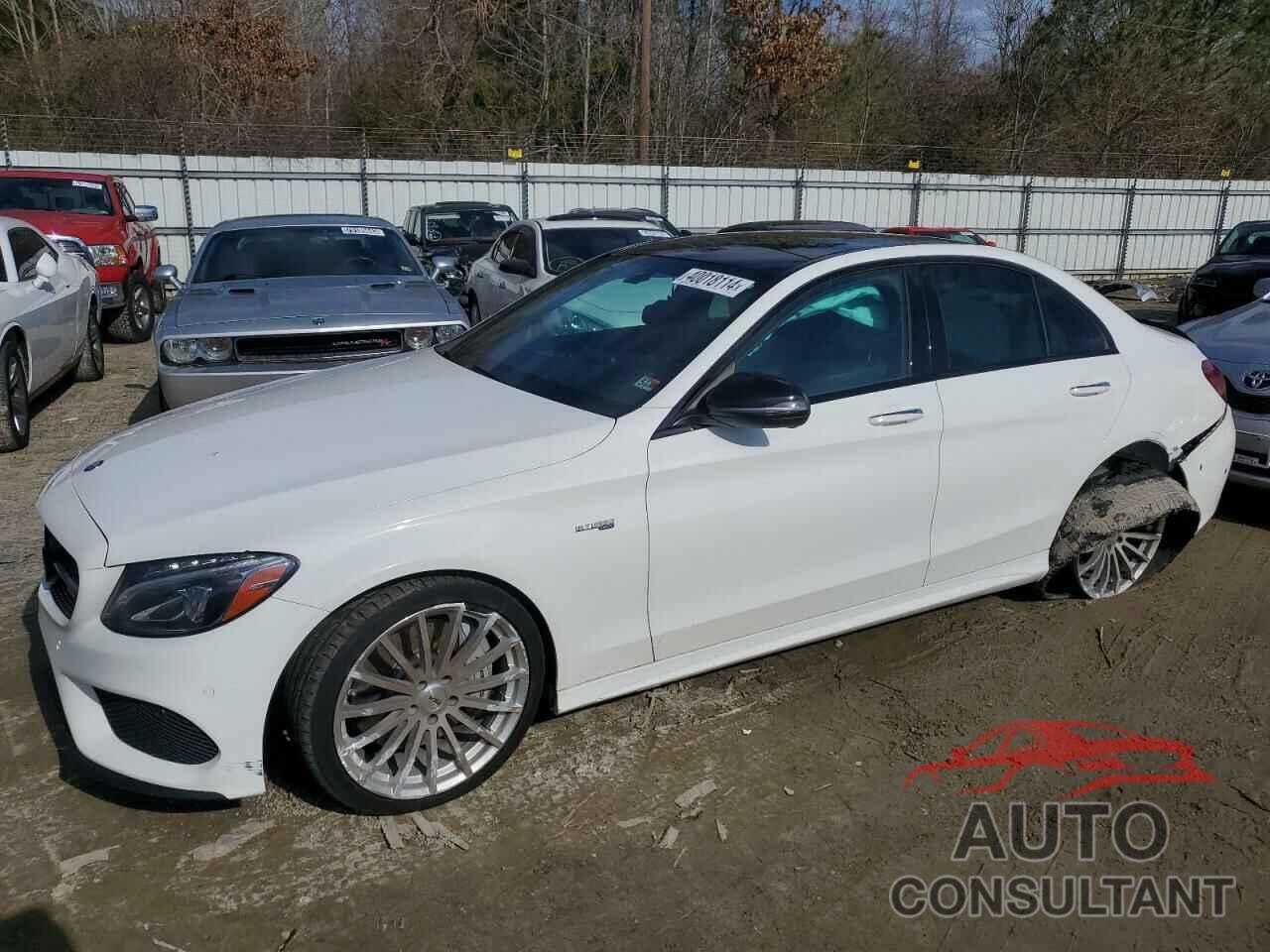 MERCEDES-BENZ C-CLASS 2017 - 55SWF6EB5HU180979
