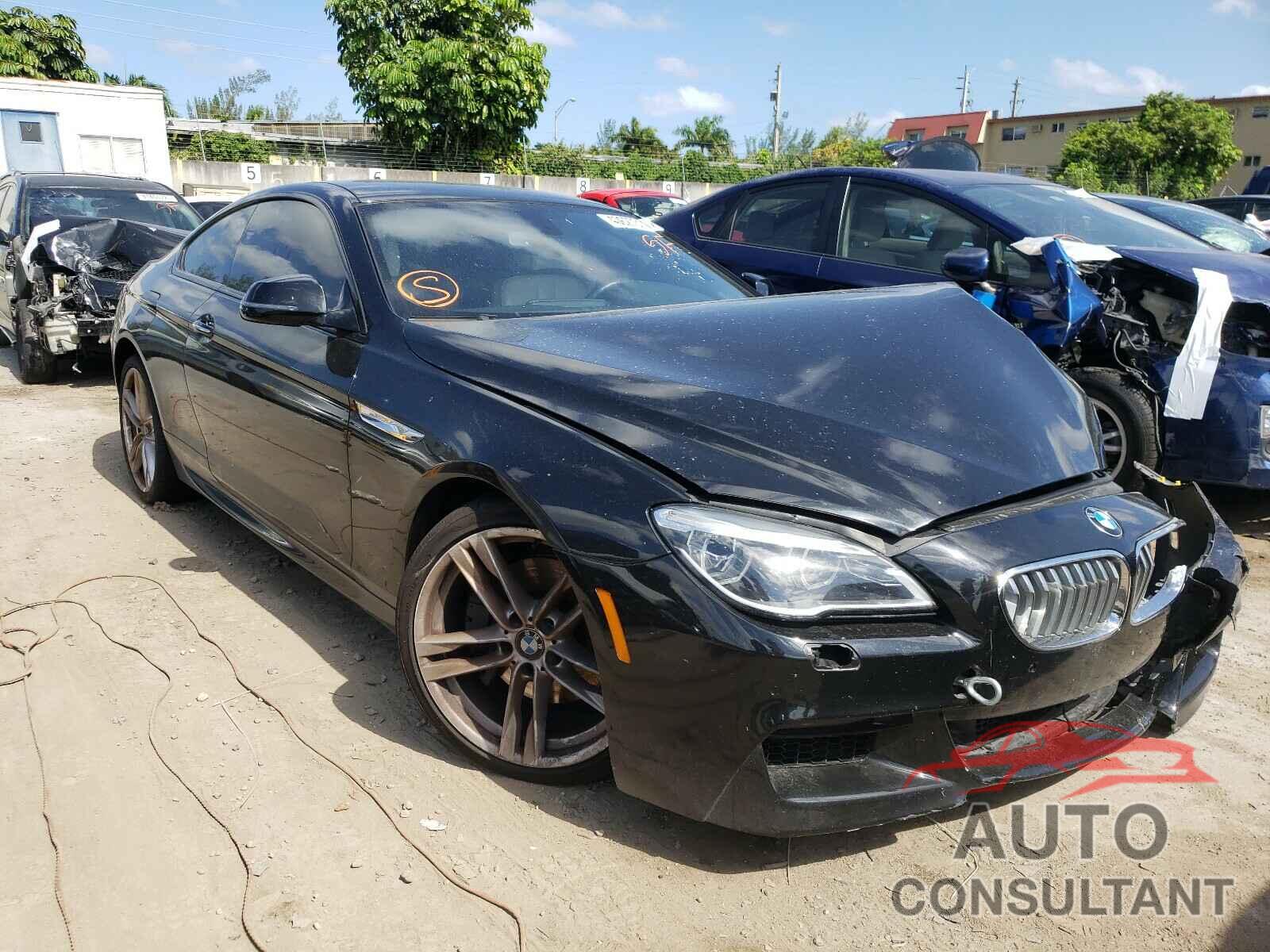 BMW 6 SERIES 2016 - WBA6H5C51GGJ88193