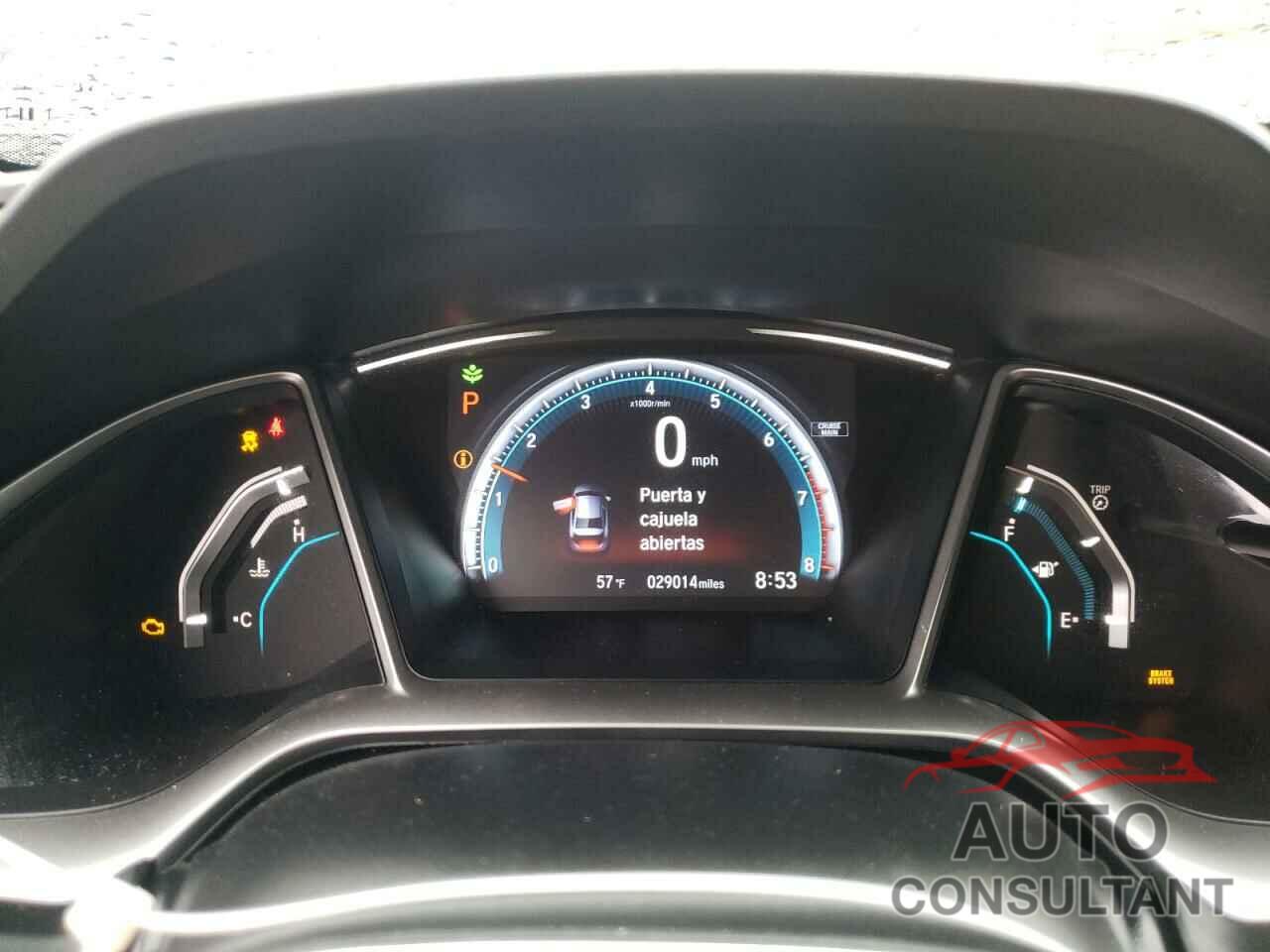 HONDA CIVIC 2018 - 2HGFC2F77JH589421