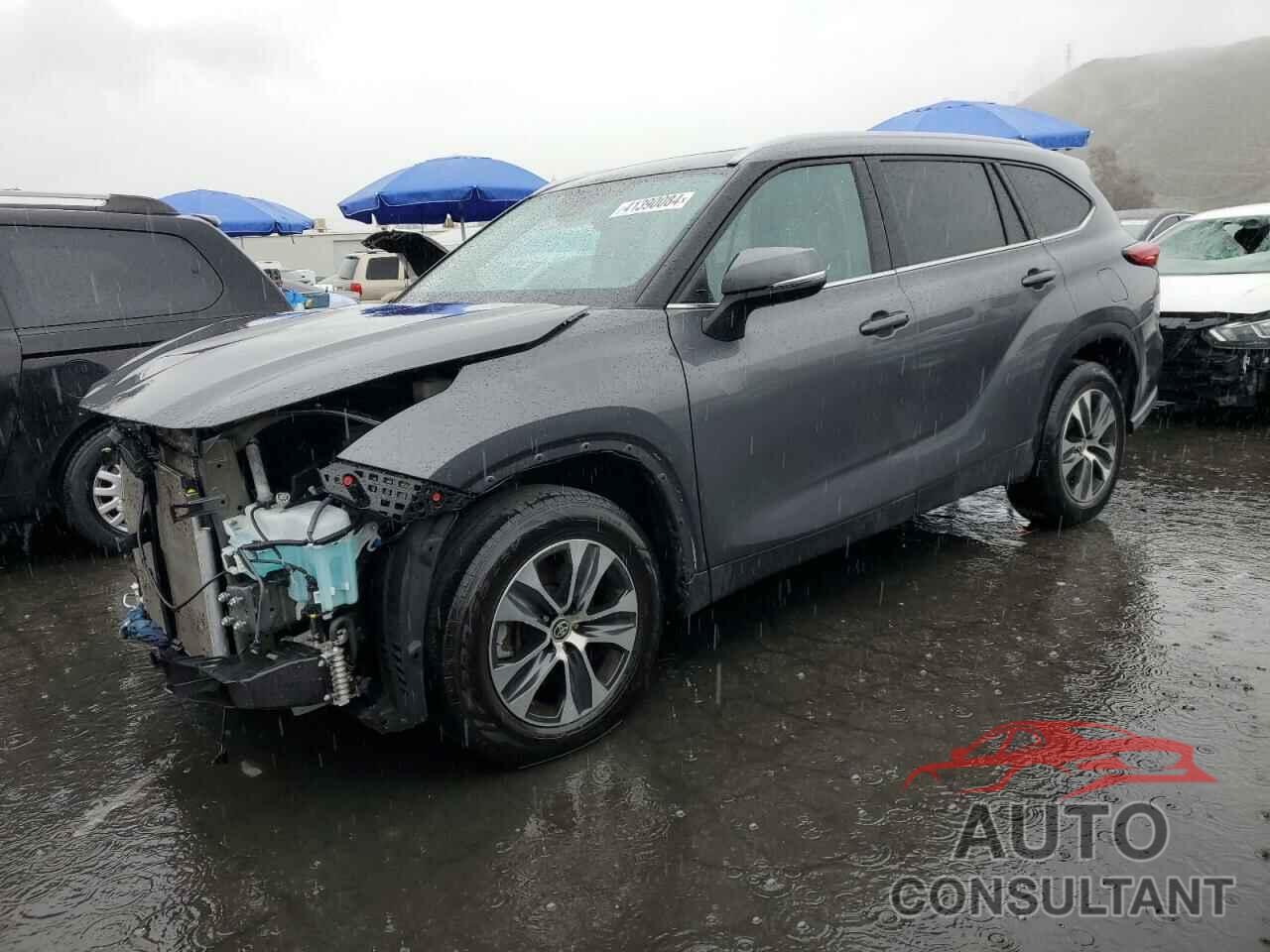 TOYOTA HIGHLANDER 2021 - 5TDHZRAH0MS063863