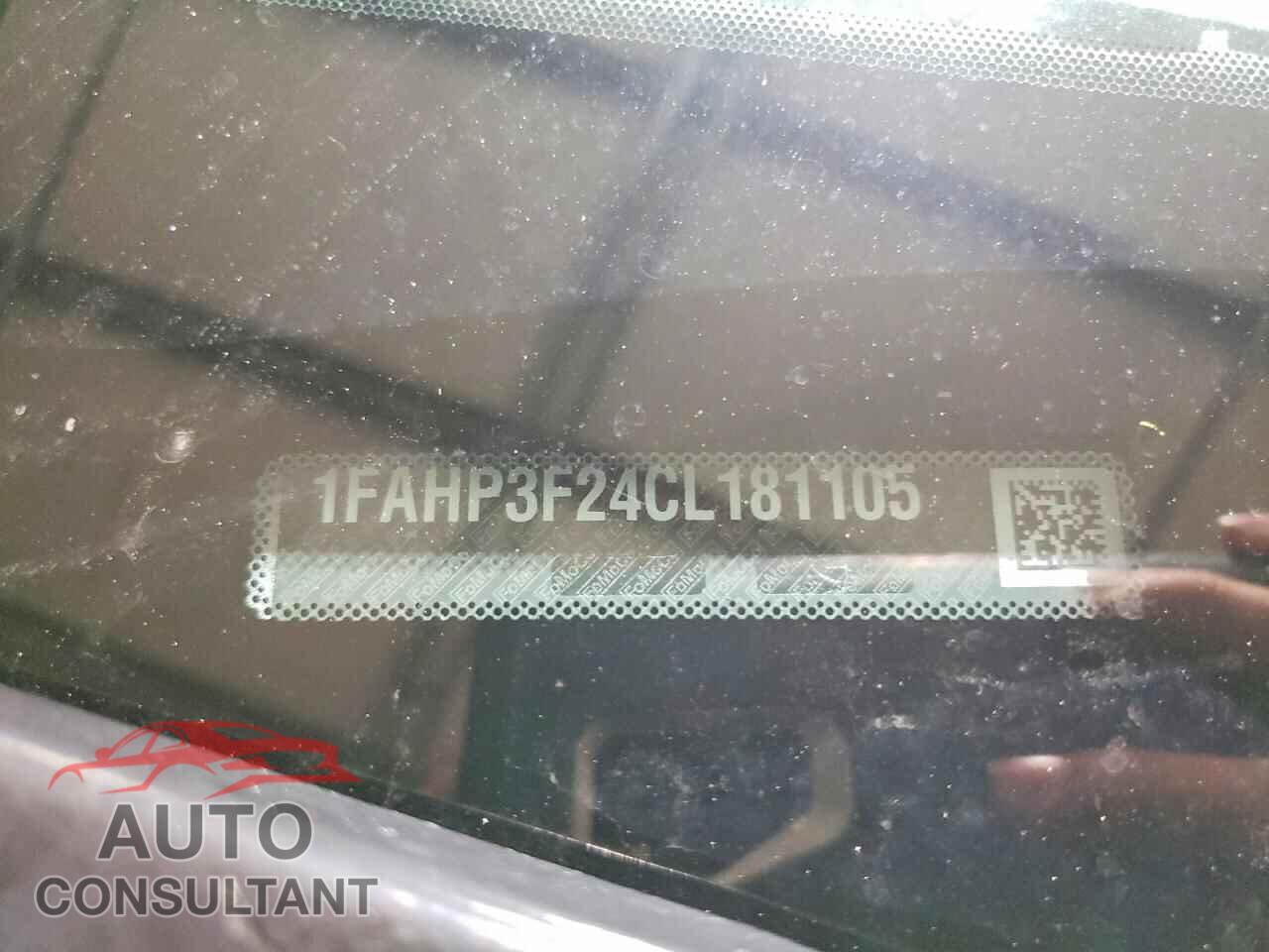 FORD FOCUS 2012 - 1FAHP3F24CL181105