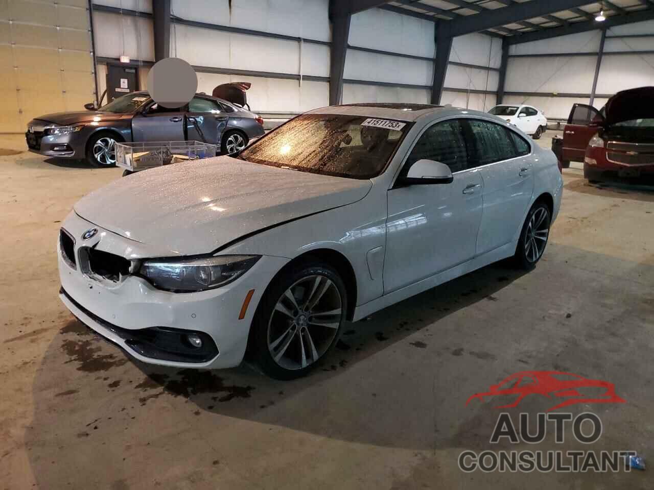 BMW 4 SERIES 2019 - WBA4J3C54KBL08218