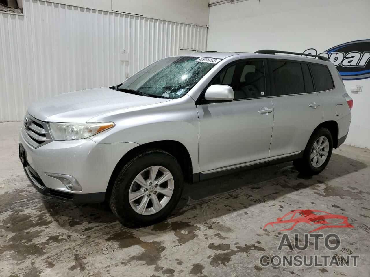 TOYOTA HIGHLANDER 2012 - 5TDZK3EH1CS062512