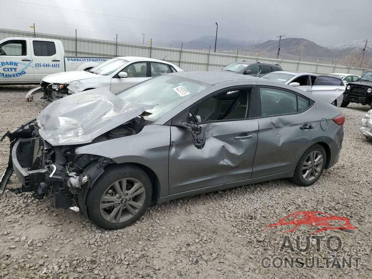 HYUNDAI ELANTRA 2017 - KMHD84LF8HU210301