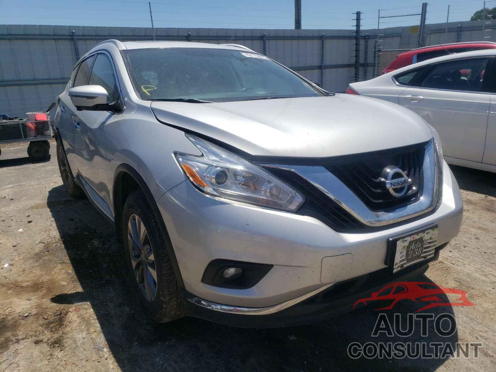 NISSAN MURANO 2017 - 5N1AZ2MH3HN187363