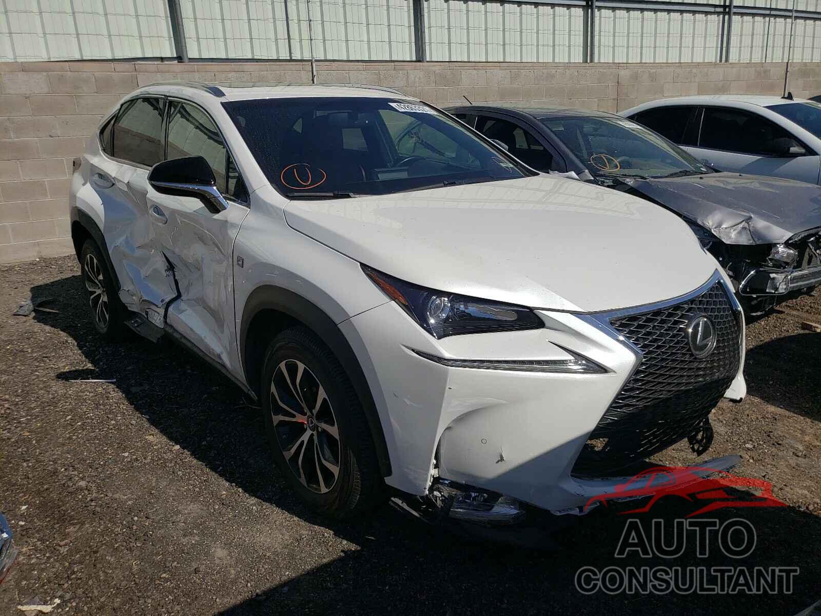 LEXUS NX 2016 - JTJBARBZ1G2094844