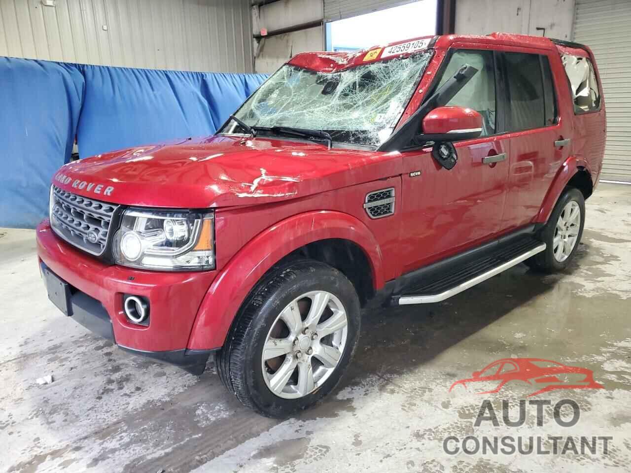 LAND ROVER LR4 2016 - SALAG2V64GA799125