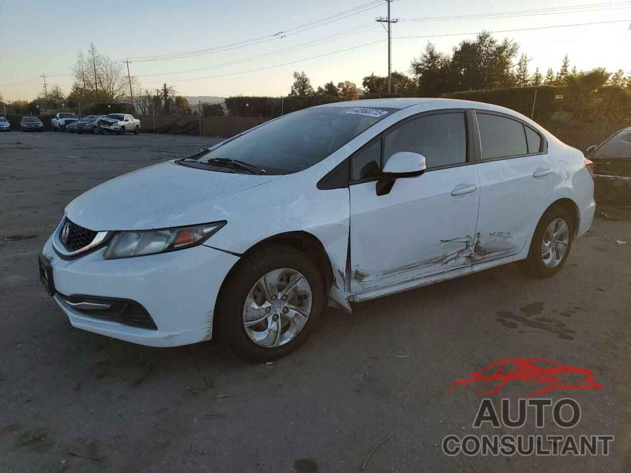HONDA CIVIC 2013 - 19XFB2F55DE241567